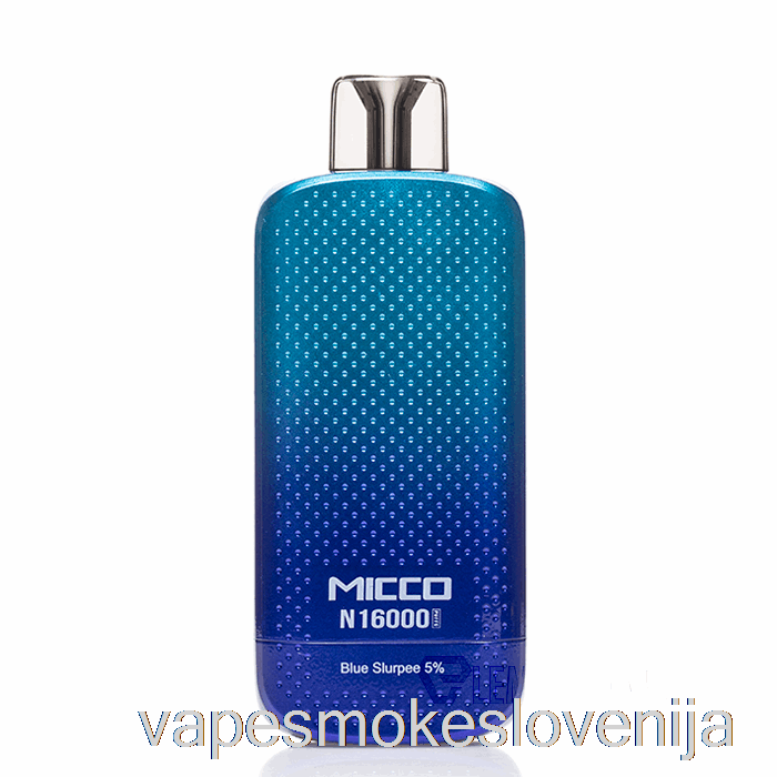 Vape Slovenija Horizontech Micco N16000 Za Enkratno Uporabo Blue Slurpee